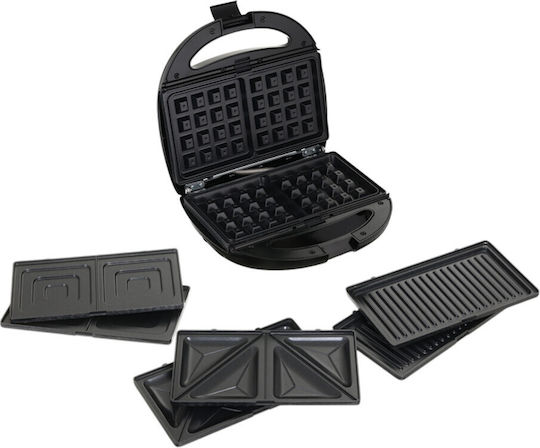 Saturn Sandwich Maker for for 2 Sandwiches Sandwiches 850W Inox