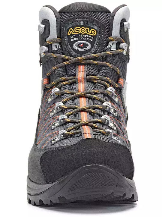 Asolo Finder Gv Mm Men's Hiking Boots Waterproof with Gore-Tex Membrane Gray