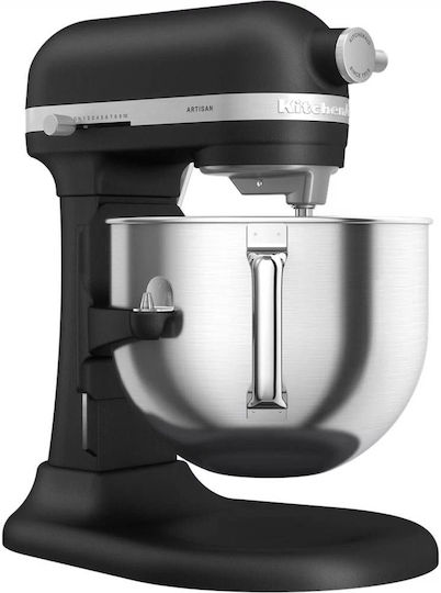 Kitchenaid Mixer Planetar 375W Cu Bol Inox 6.6lt Negru