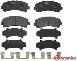 Brembo Disc Brake Pads Set Isuzu D-max I Ii 1.9d 2.5d 3.0d 10.06 Front 61mm Height 152mm Width 17mm Thickness