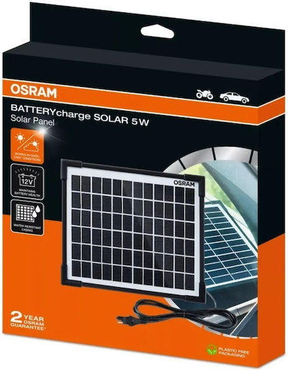 Osram OSP500 Φορητός Ηλιακός Φορτιστής & Συντηρητής Αυτοκινήτου 12V 5 Watt
