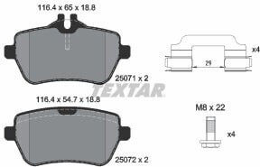 Textar Disc Brake Pad Set