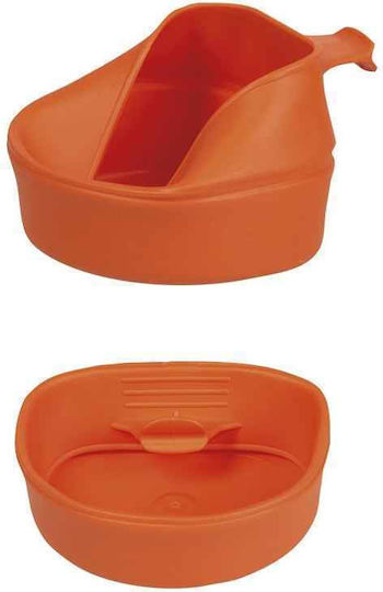 Mil-Tec Wildo Fold-A-Cup Becher Kunststoff Orange 600ml Mil-Tec Wildo Fold-A-Cup Becher Kunststoff Orange 600ml