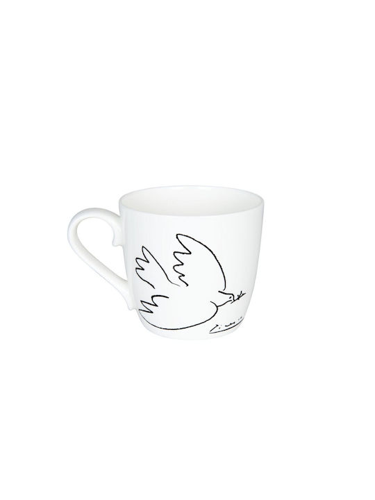 Konitz «la Colombe De La Paix» Mug from Porcelain White 425ml