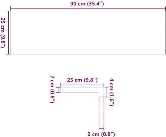 vidaXL Πατάκια Σκάλας 328297