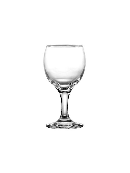 Uniglass Kouros Set of Glasses for White and Red Wine made of Glass Stemmed 170ml 6pcs