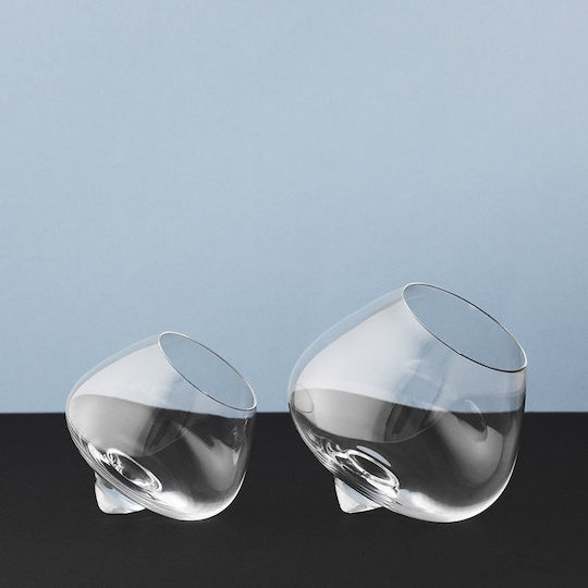 Normann Copenhagen Set de Pahare Lichior/Ouzo din Sticlă Fără Colțuri 2buc