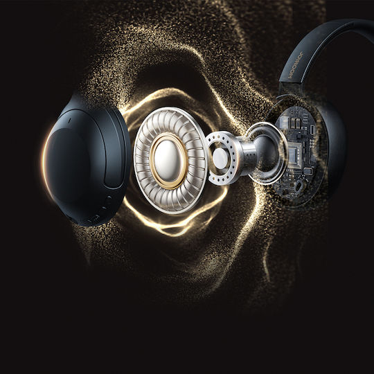 Joyroom J-Head Series Wireless / Wired On Ear Headphones with 100 hours of Operation Black