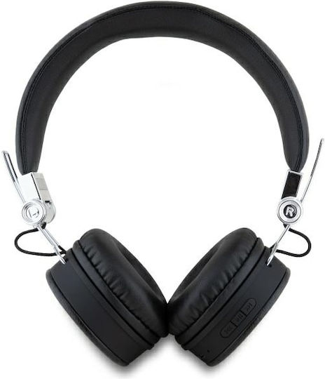 Guess Triangle Logo Wireless / Wired On Ear Headphones with 32 hours of Operation Black