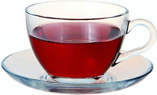 Espiel Basic Cană Cappuccino Sticlă Transparent 238ml