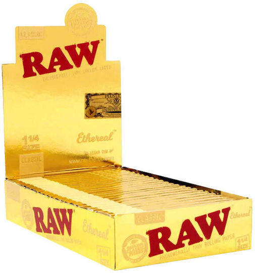 Raw Classic Ethereal Χαρτάκια Στριφτού Τσιγάρου 50 φύλλα 1τμχ