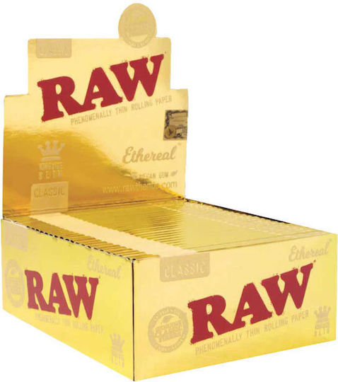 Raw Classic Ethereal Χαρτάκια Στριφτού Τσιγάρου Slim King Size 32 φύλλα 1τμχ