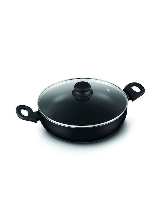 Cook-Shop Ρηχή Κατσαρόλα από Αλουμίνιο 4.2lt / 28cm