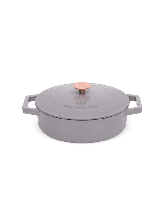 Berlinger Haus Taupe Collection Ρηχή Κατσαρόλα από Μαντέμι 2.75lt / 26cm