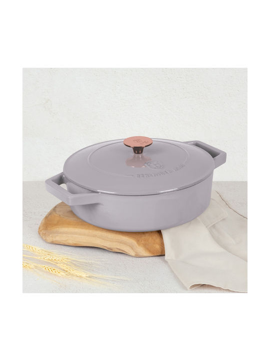 Berlinger Haus Taupe Collection Ρηχή Κατσαρόλα από Μαντέμι 2.75lt / 26cm