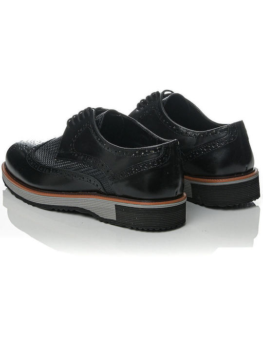 Herren Oxfords Schwarz