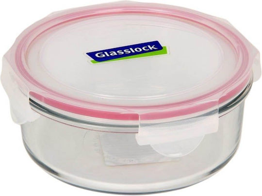 Pal Cutie pentru Mâncare Sticlă Roz Potrivit pentru Cuptor cu Microunde 720ml 1buc