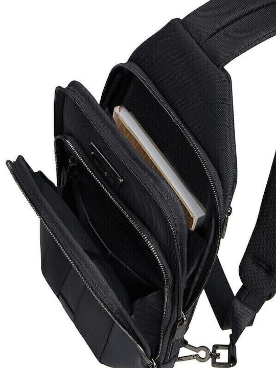 Herrentasche Sling Schwarz