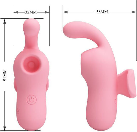 Pretty Love Magic Mini Finger Vibrator Rosa
