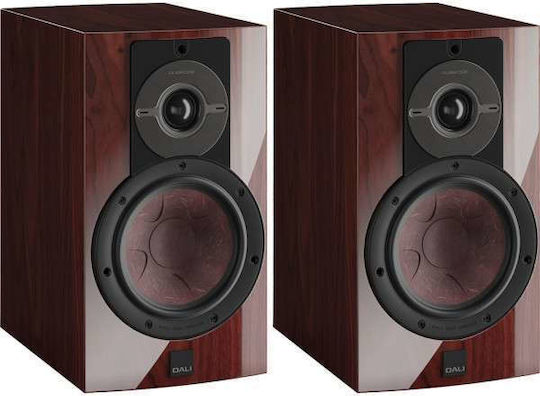 Dali Rubikore 2 18707-3760 Paar Hi-Fi Lautsprecher Buch selbst 150W 2 Anzahl von Fahrern B19.5xT33.5xH35cm. Maroon High Gloss Lacquer