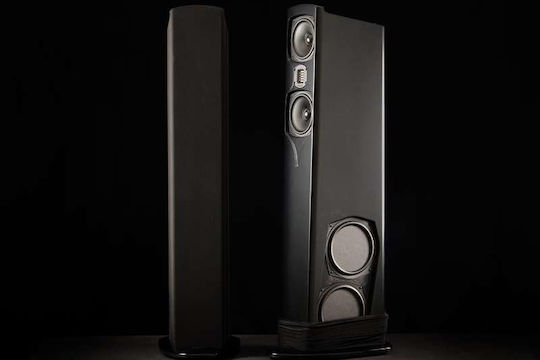 GoldenEar Triton Five Hi-Fi Lautsprecher Boden 400W 2.5 Anzahl von Fahrern B20.5xT31.3xH112.4cm. Schwarz