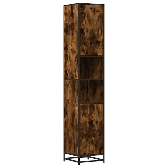 vidaXL Badezimmersäule Boden H35xB37.5xH188.5cm Eiche