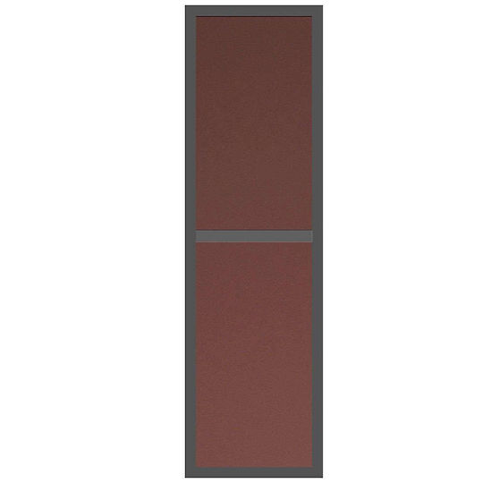 Martin Wall Hung Cabinet Bathroom Column Cabinet L35xD30xH130cm Gray