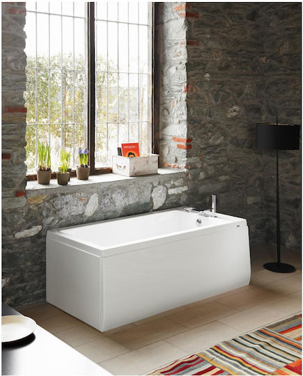 Acrilan Zira Acrylic Bathtub with Hydromassage 130x70cm