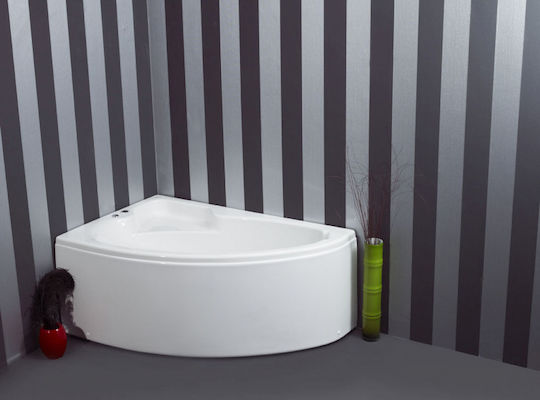 Sanitec Lydia L Eckschwanne mit linker Platzierung Acryl 165x100cm