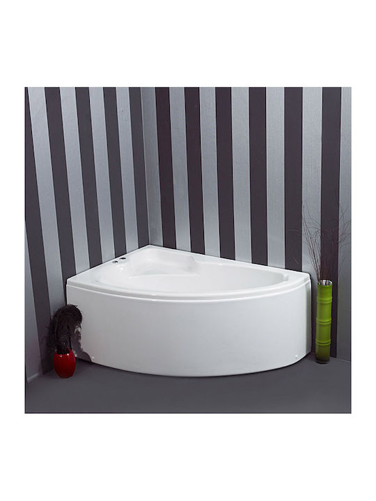 Sanitec Lydia L Лява гърба на ваната Акрил 165x100см