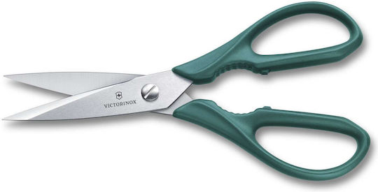 Stainless Steel General Purpose Scissors with Pastel Green Handle