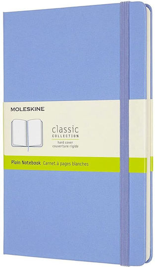 Moleskine Notebook with Blank Pages and Elastic Blue