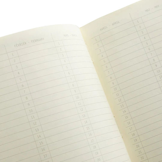 Rhodia Notebook 120 Sheets A5 Brown