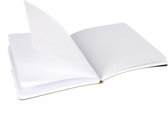 Starpak Notebook 80 Sheets A5 with Blank Pages Brown