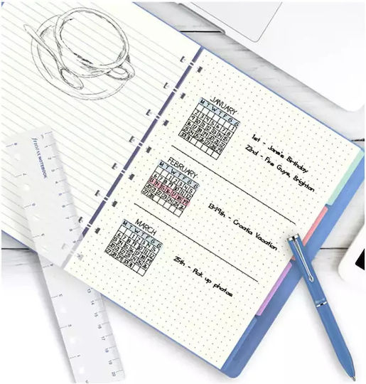 Filofax NOTEBOOK Refill Pads A5 with Dots