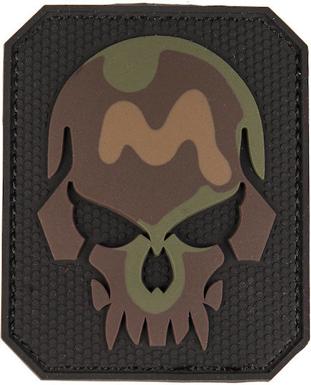 Mil-Tec Ruber Patch Skull Tarn Signal