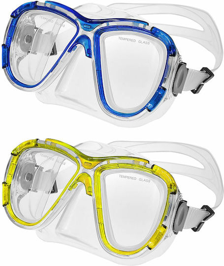 Summertiempo Taucherbrille Silikon Blau
