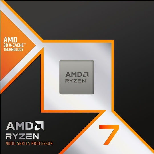 AMD Ryzen 7 9800X3D 4.7GHz Processor 8 Core for Socket AM5 in Box