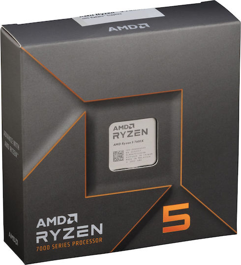 AMD Ryzen 5 7600X 4.7GHz Επεξεργαστής 6 Πυρήνων για Socket AM5 σε Κουτί
