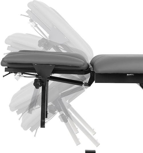 Habys Fortis 5 Bett Massage und Physiotherapie Gray aus Metall 192x68cm.