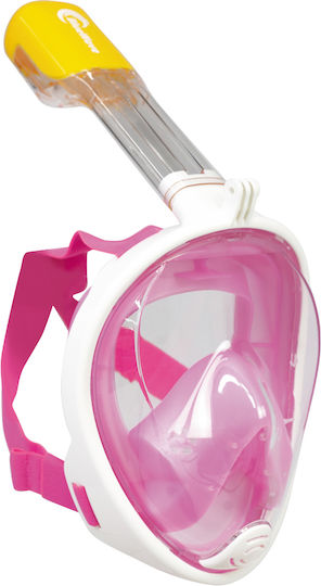 Bluewave Sea Mask Silicone Full Face Children's S/M in Pink color