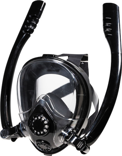 XDive Водолазна Маска Силиконова Full Face Dual Оранжева