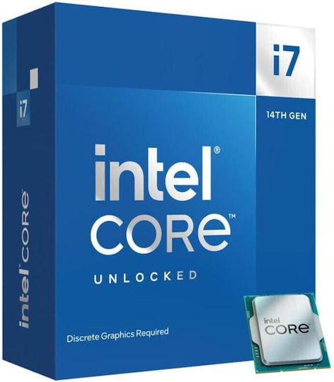 Intel Core i7-14700KF 2.5GHz Processor 20 Core for Socket 1700 in Box