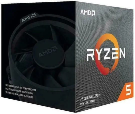 AMD Ryzen 5 3600 (Wraith Spire Edition) 3.6GHz Processor 6 Core for Socket AM4 in Box with Heatsink