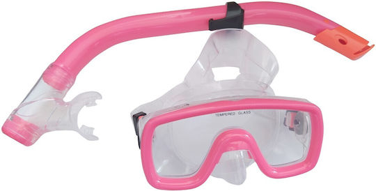 Fortis Mască De Scufundare Cu Snorkel Copii Roz