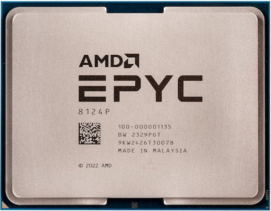 AMD Epyc Epyc 8124P 2.45GHz Processor 16 Core for Socket SP6 Tray