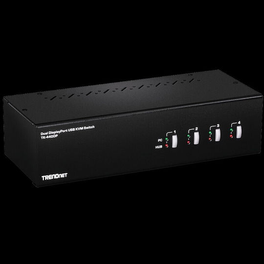Trendnet 4-Port Dual Monitor DisplayPort KVM Switch