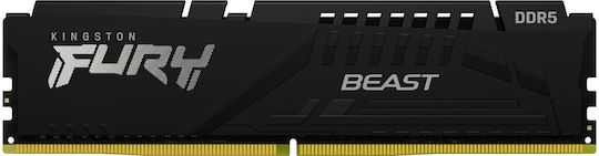 Kingston Fury Beast DDR5 με Module 1x32GB και Ταχύτητα 6800 για Desktop