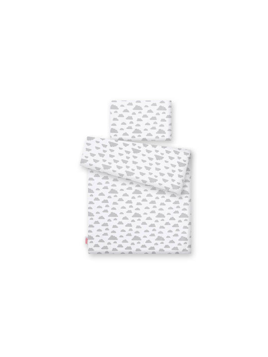 Bobono Set Kids Duvet Cover Gray 90x120cm