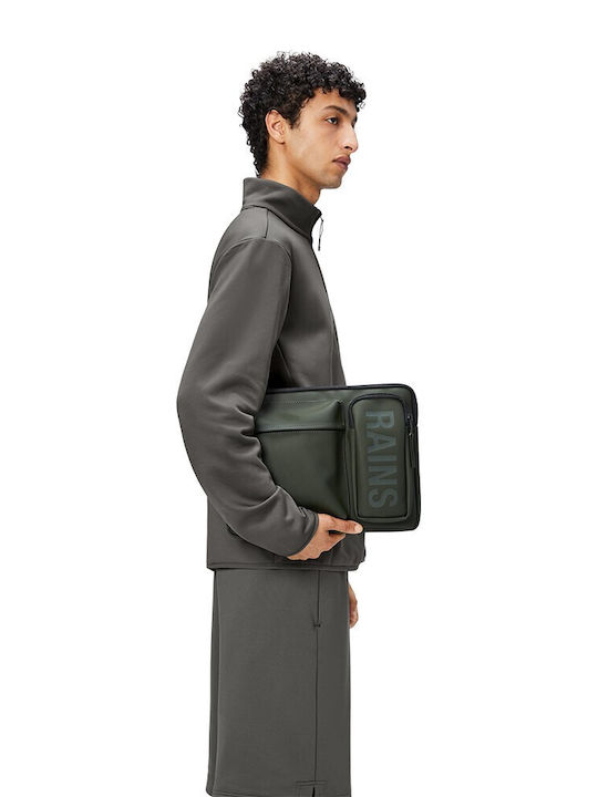 Rains Texel Αδιάβροχη Θήκη για Laptop 14" σε Πράσινο χρώμα